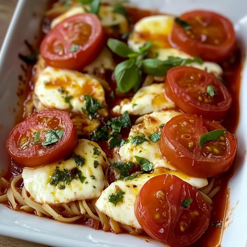 Mozzarella Caprese-Salat