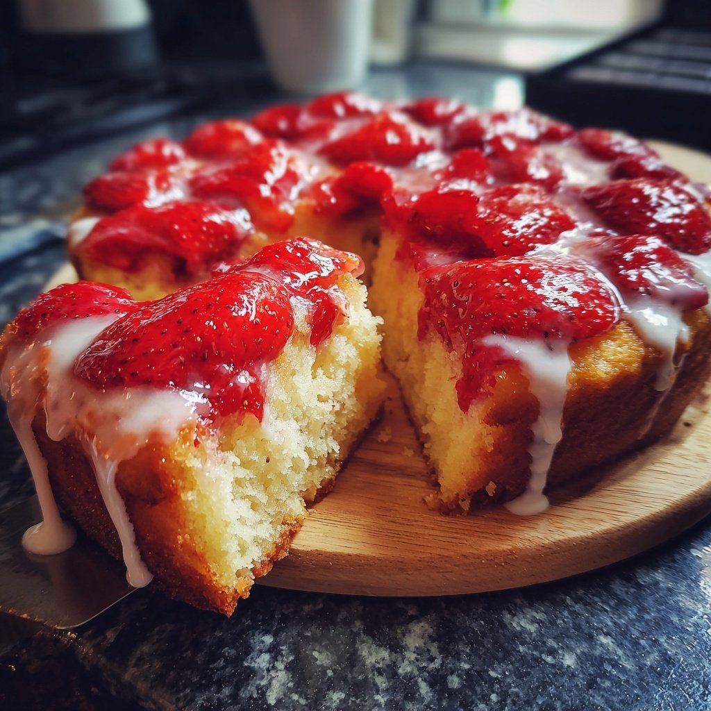 Erdbeerkuchen Vom Blech