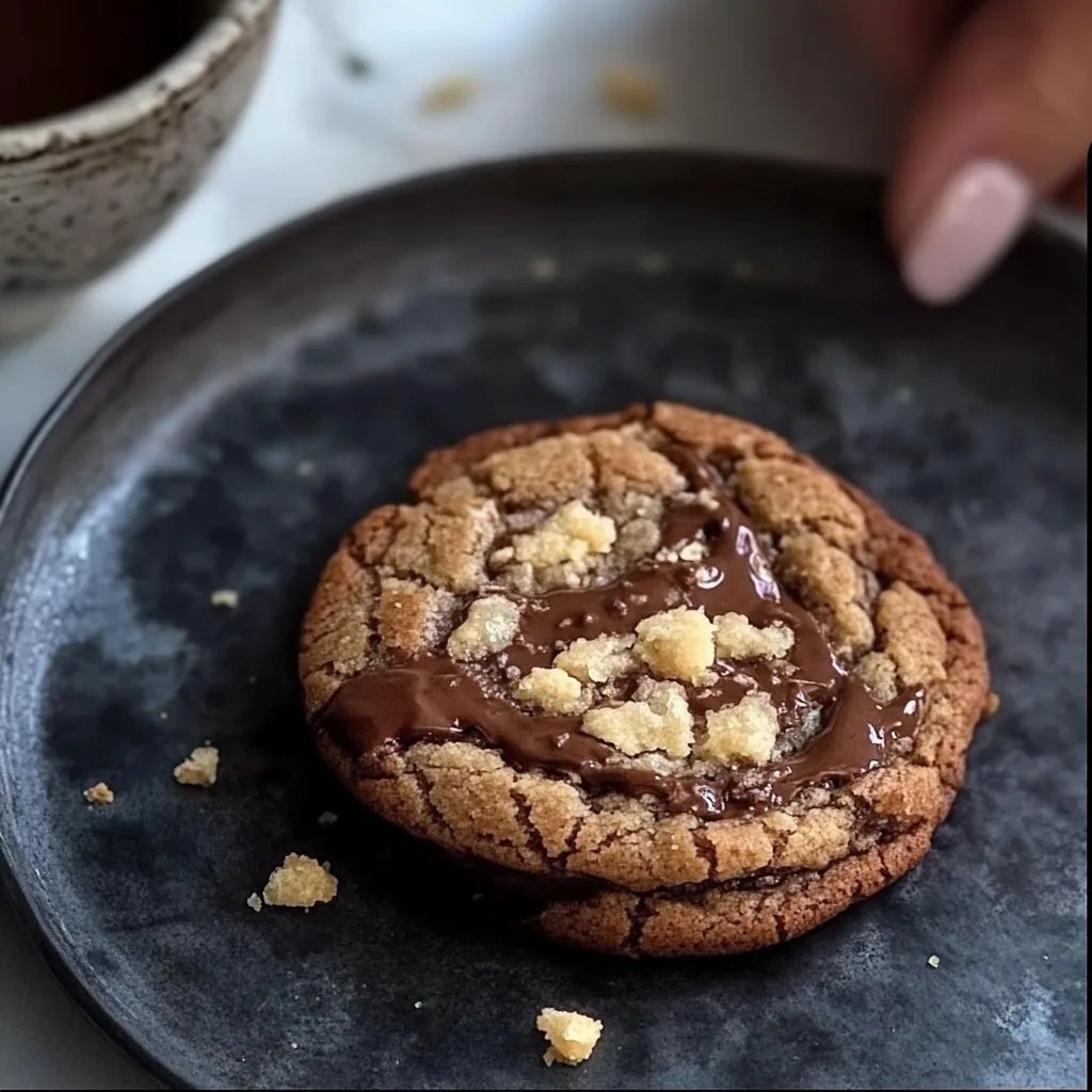 Schokoladenkekse mit brauner Butter