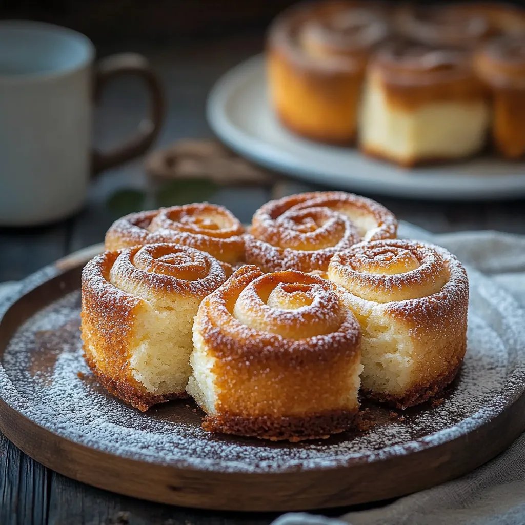Mini-Zimtschnecken-Käsekuchen