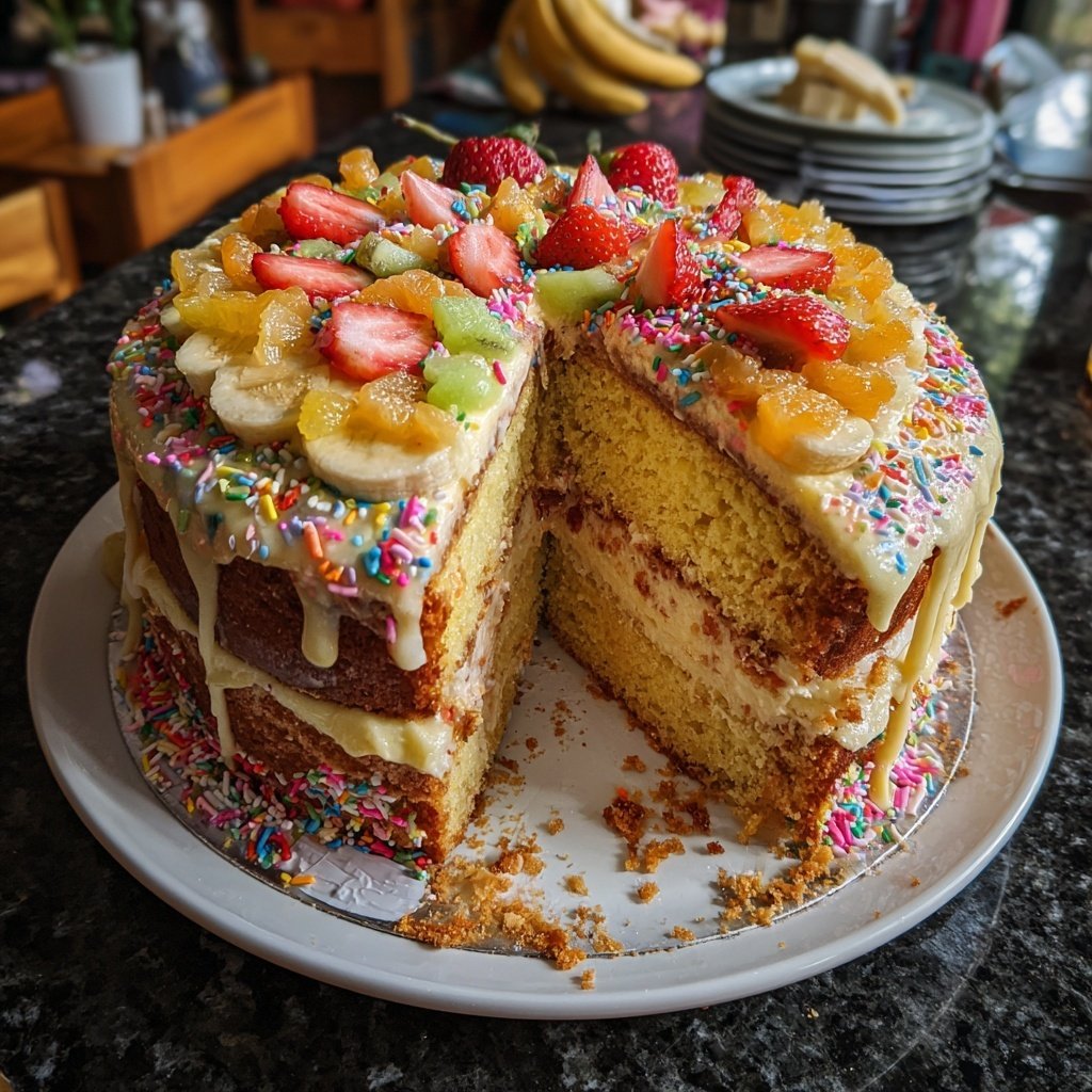 Geburtstagskuchen saftig