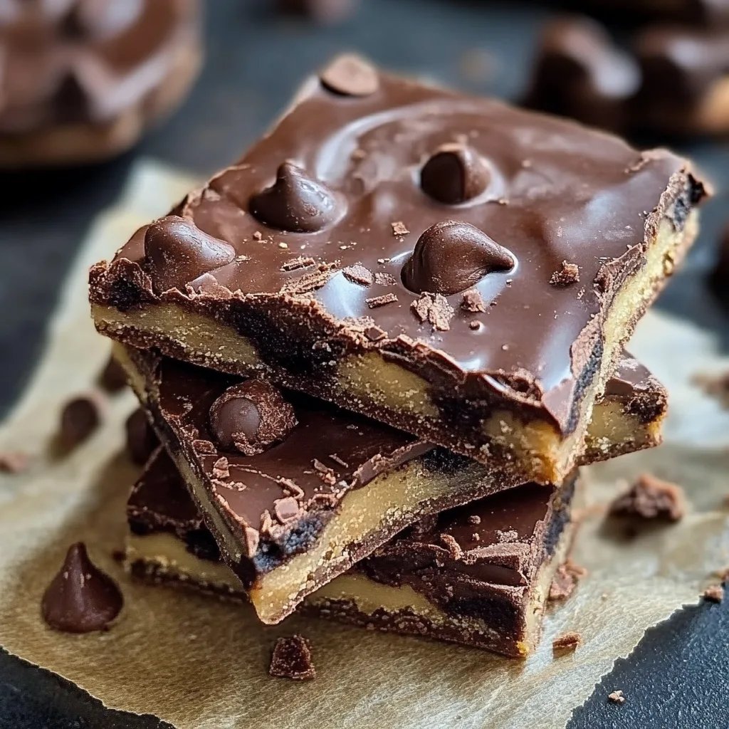 Schokoladenkekse mit zwei Stücken