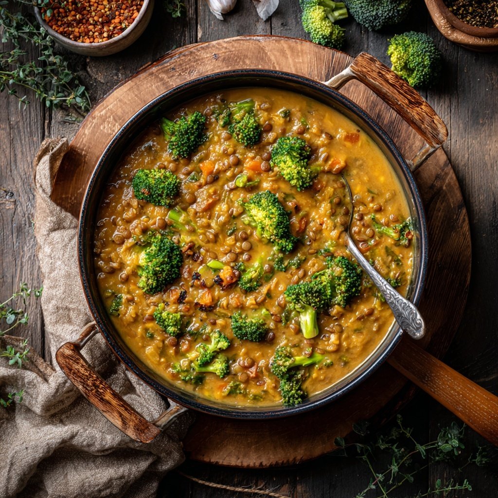 Brokkoli Linsen Eintopf